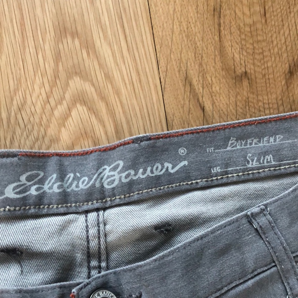 Womens 16T gray Eddie Bauer jeans